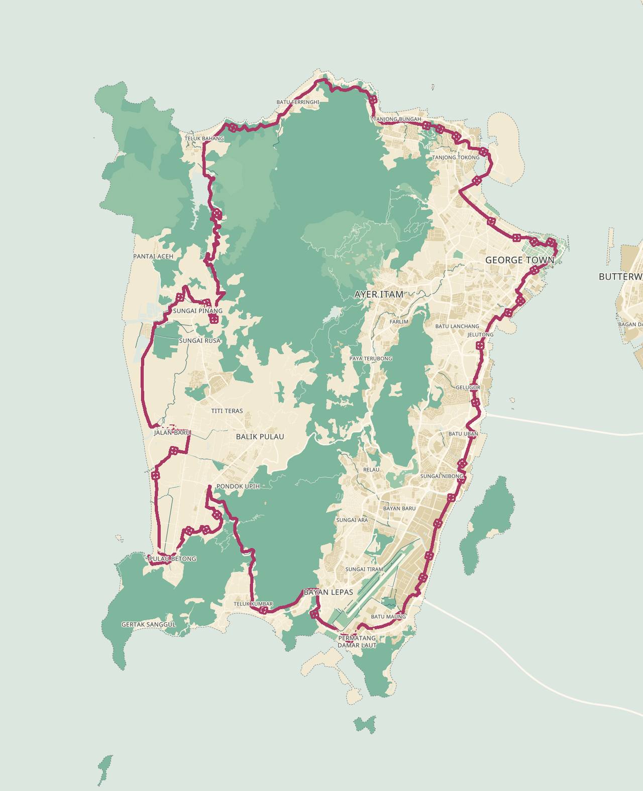 Penang - Wokół wyspy w 1 dzień